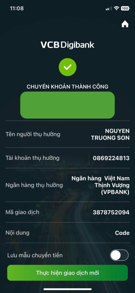 Home Page V2 19 Fstack Bill Chuyển Khoản Đã Sử Dụng Dịch Vụ