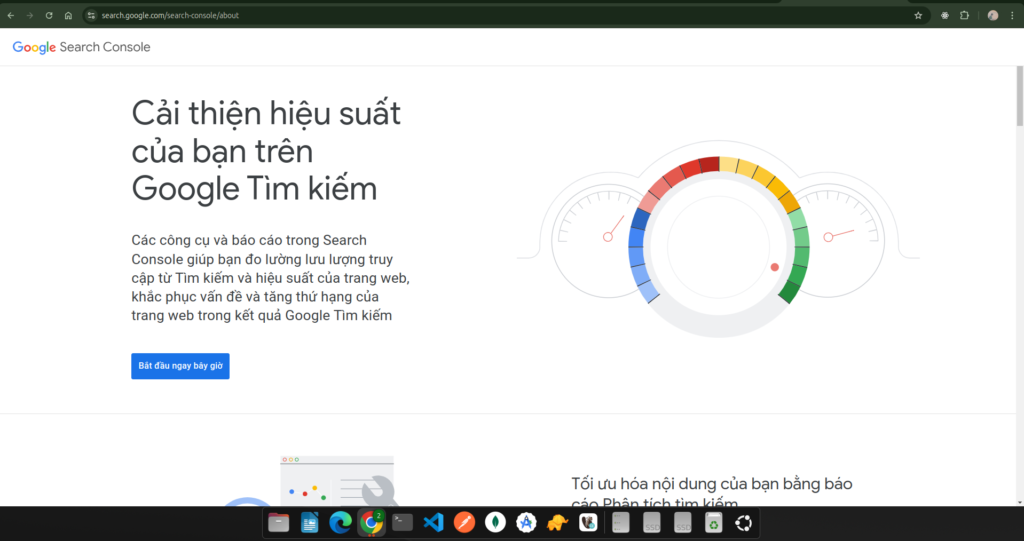 Cách thêm Google Search Console vào Website từ A - Z 1 Gooogle search console