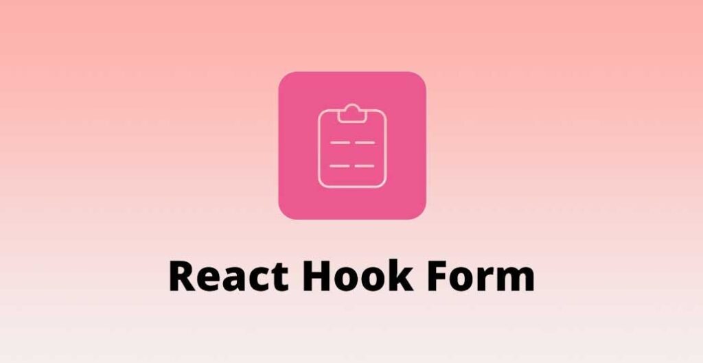 React hook form
